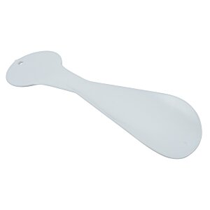 Additional Image 1 - a white plastic spoon