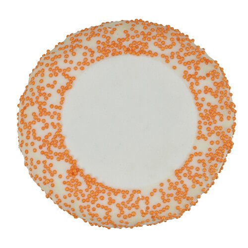 Additional Image 1 - a white and orange plate