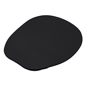 Additional Image 2 - a black oval object on a white background