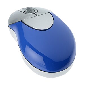 Additional Image 2 - a blue and grey computer mouse