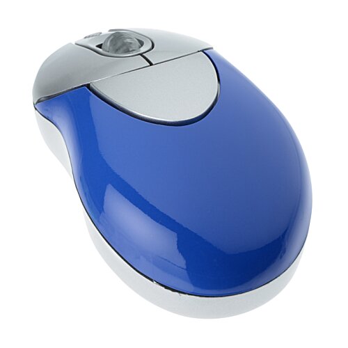 Additional Image 2 - a blue and grey computer mouse