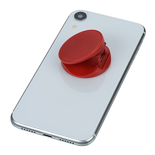 Additional Image 6 - a phone with a red pop socket