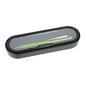 Additional Image 2 - a black rectangular object with a green stripe