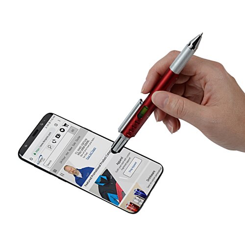 Additional Image 1 - a hand holding a pen over a cell phone