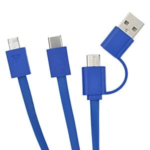 Additional Image 2 - a close up of a blue cable