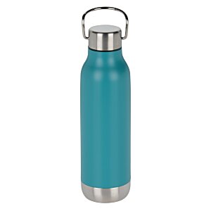 Additional Image 1 - a blue and silver water bottle