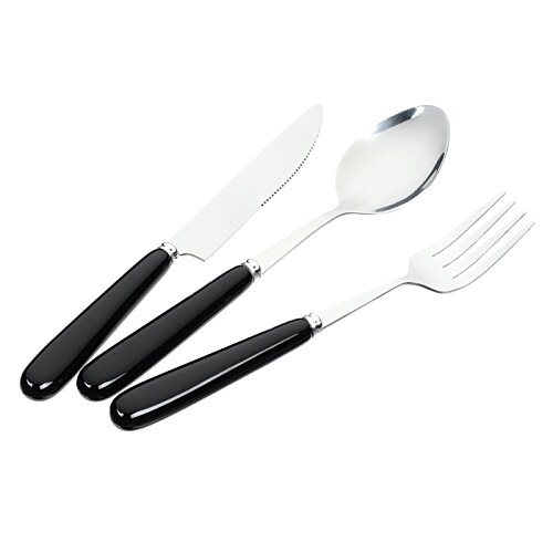 Additional Image 2 - a group of utensils with black handles