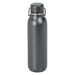 Additional Image 1 - a black water bottle with a lid