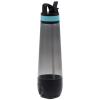 a black and grey water bottle