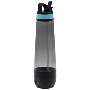 Additional Image 1 - a black and grey water bottle