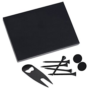 Additional Image 2 - a black rectangular object with nails and screws