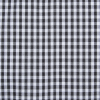 a close-up of a black and white checkered fabric