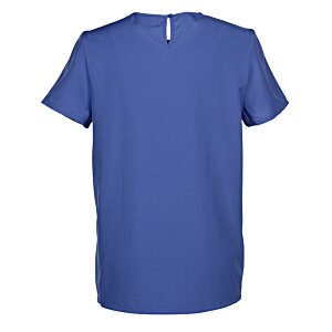 Additional Image 1 - a blue shirt on a white background