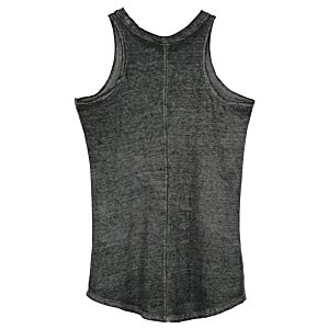 Additional Image 2 - a black tank top on a white background