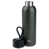 Additional Image 1 - a black water bottle with a black cap