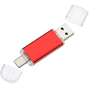 Additional Image 5 - a red usb flash drive