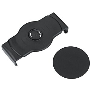 Additional Image 3 - a black watch strap with a circle