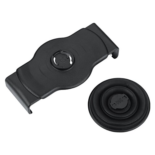 Additional Image 4 - a black plastic strap with a round circle