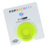 a yellow pop popper on a white background