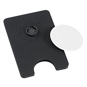 Additional Image 2 - a black rectangular object with a white circle