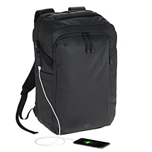 Additional Image 4 - a black backpack with a remote control