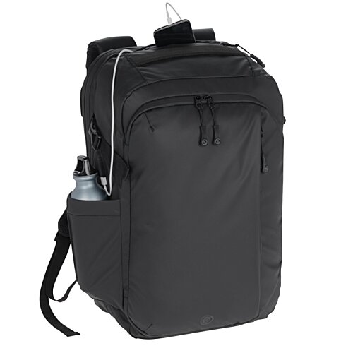 Additional Image 3 - a black backpack with a strap