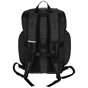 Additional Image 2 - a black backpack with straps