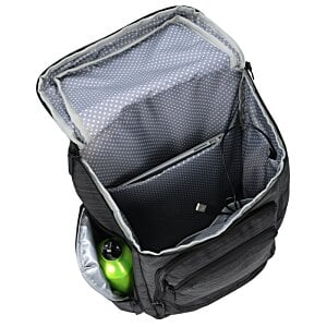 Additional Image 4 - a black bag with a green object inside
