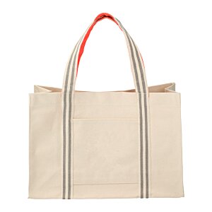 Additional Image 1 - a white bag with red handles