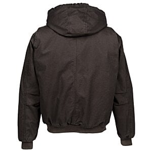 Additional Image 1 - a black jacket with a hood