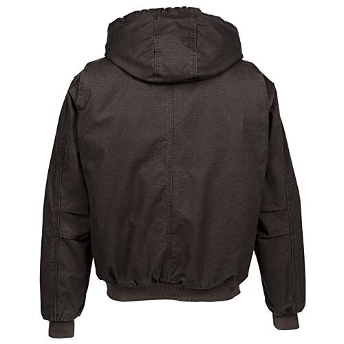 Additional Image 1 - a black jacket with a hood
