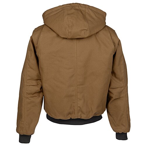 Additional Image 2 - a brown jacket with a hood