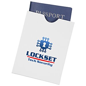 Additional Image 1 - a white envelope with a blue and red logo