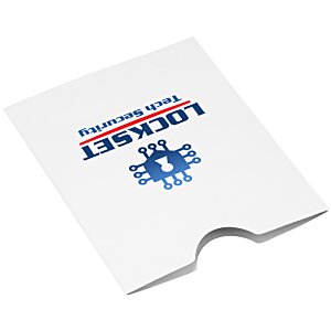 Additional Image 2 - a white card with blue and red text