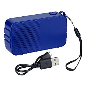 Additional Image 2 - a blue rectangular object with a cord