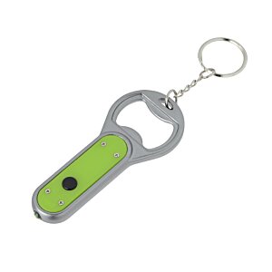 Additional Image 1 - a bottle opener with a green handle