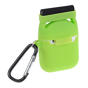 Additional Image 3 - a green plastic keychain with a black handle