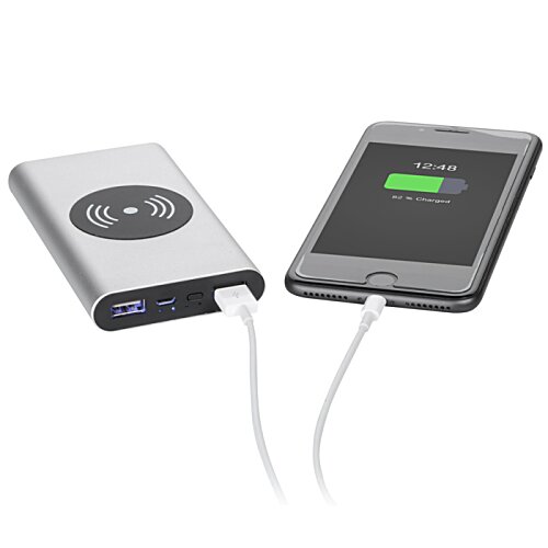 Additional Image 3 - a phone charging with a power bank