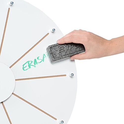 Additional Image 2 - a hand holding a white circle with green writing on it