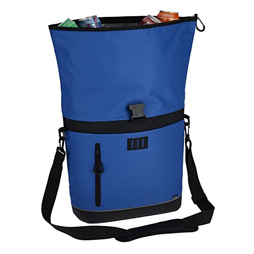 Additional Image 1 - a blue bag with black straps