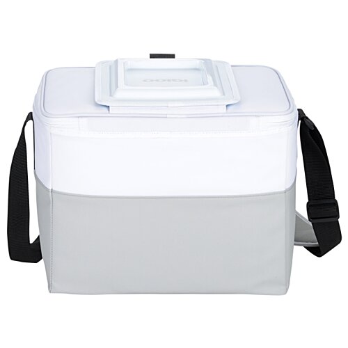 Additional Image 1 - a white cooler with a strap