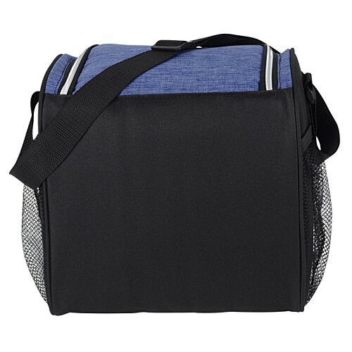 Additional Image 1 - a black and blue cooler bag