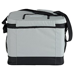 Additional Image 1 - a grey cooler bag with black straps