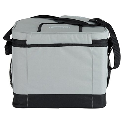 Additional Image 1 - a grey cooler bag with black straps