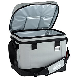 Additional Image 3 - a white and black cooler bag