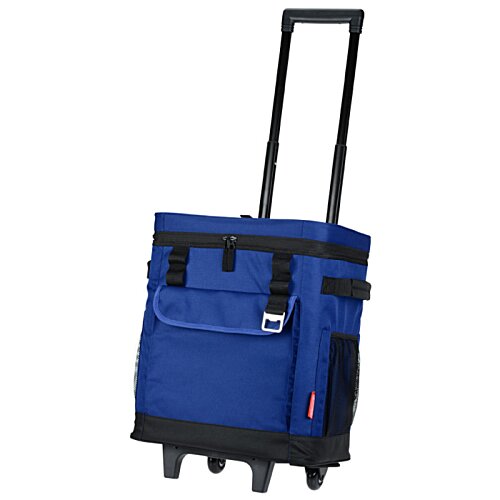 Additional Image 5 - a blue and black luggage bag