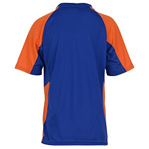 Additional Image 1 - a blue and orange shirt