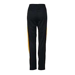 Additional Image 2 - a black pants with yellow stripes