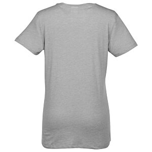 Additional Image 1 - a back view of a grey shirt