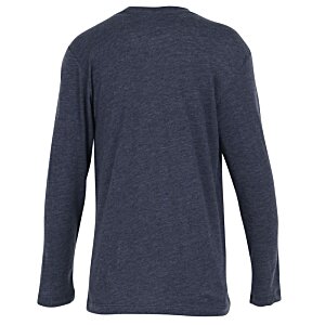 Additional Image 1 - a back of a blue shirt